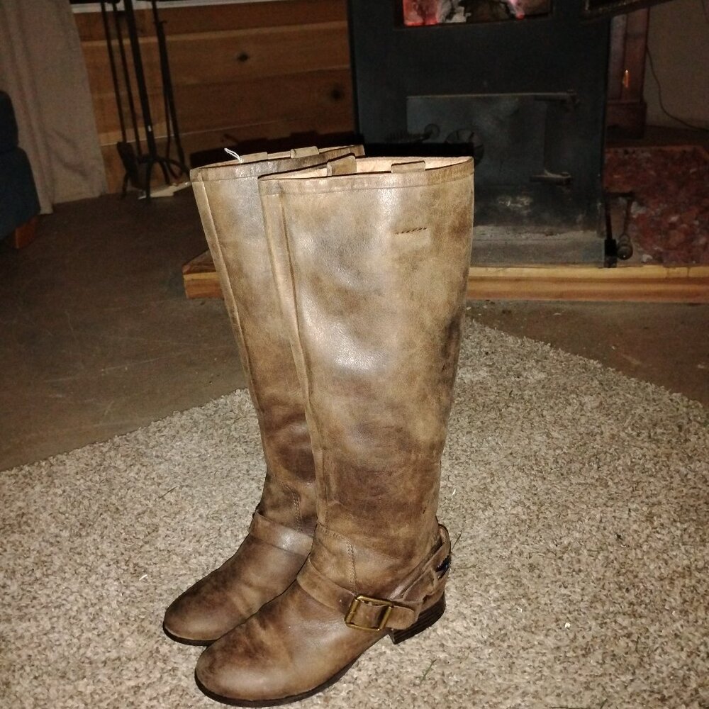 lucky brand leather boots
